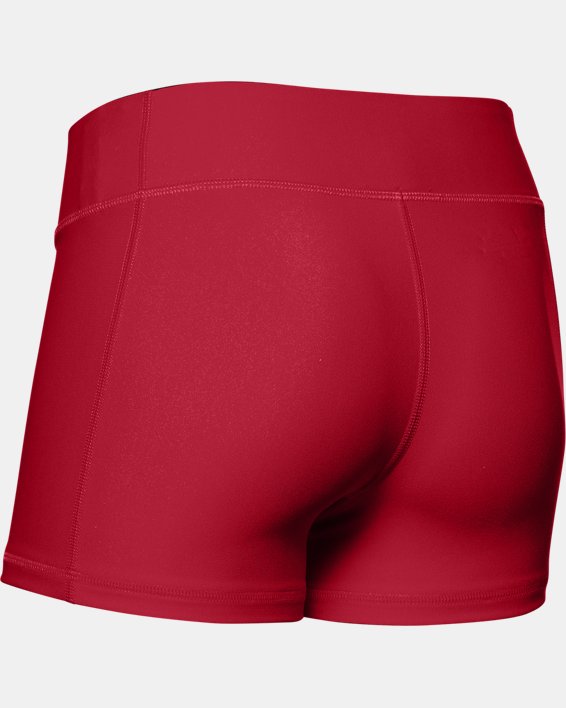 UA Team Shorty - Short pour femme, Red, pdpMainDesktop image number 5